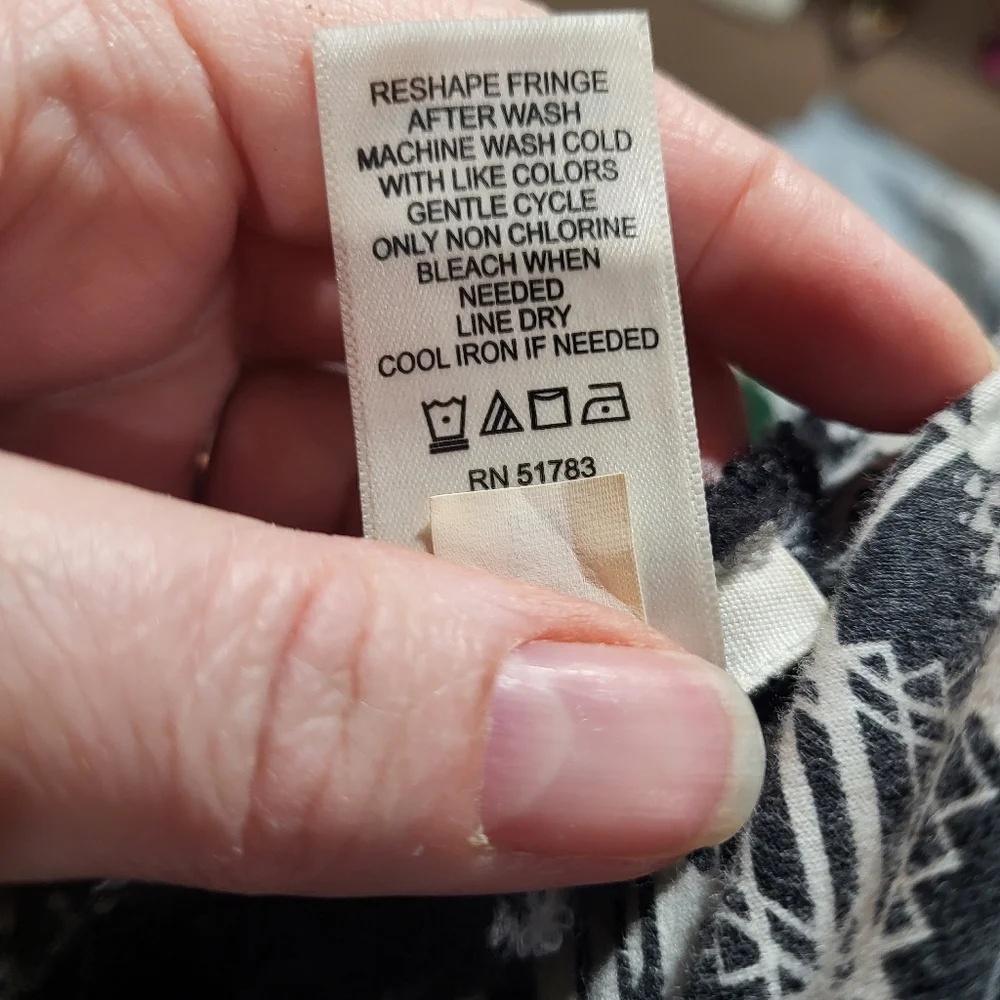 Maurices Buffalo Plaid Shawl